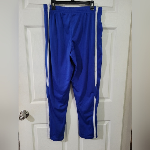Men Size L Nike Dri-fit  Athletic Toronto Blue Jays MLB Track Training Pants Blu - Picture 10 of 11